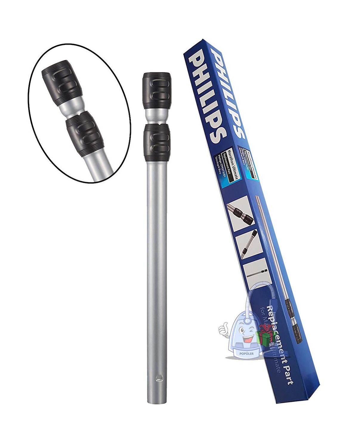 Philips FC 9929 Marathon Ultimate Teleskopik Borusu (Kutulu) Uyumlu
