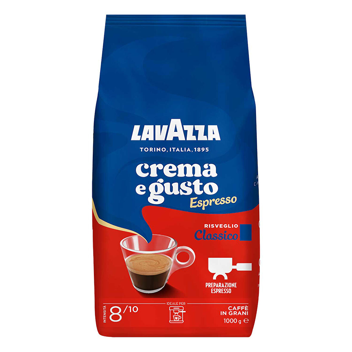 Crema e Gusto Classico Çekirdek Kahve (1000gr)