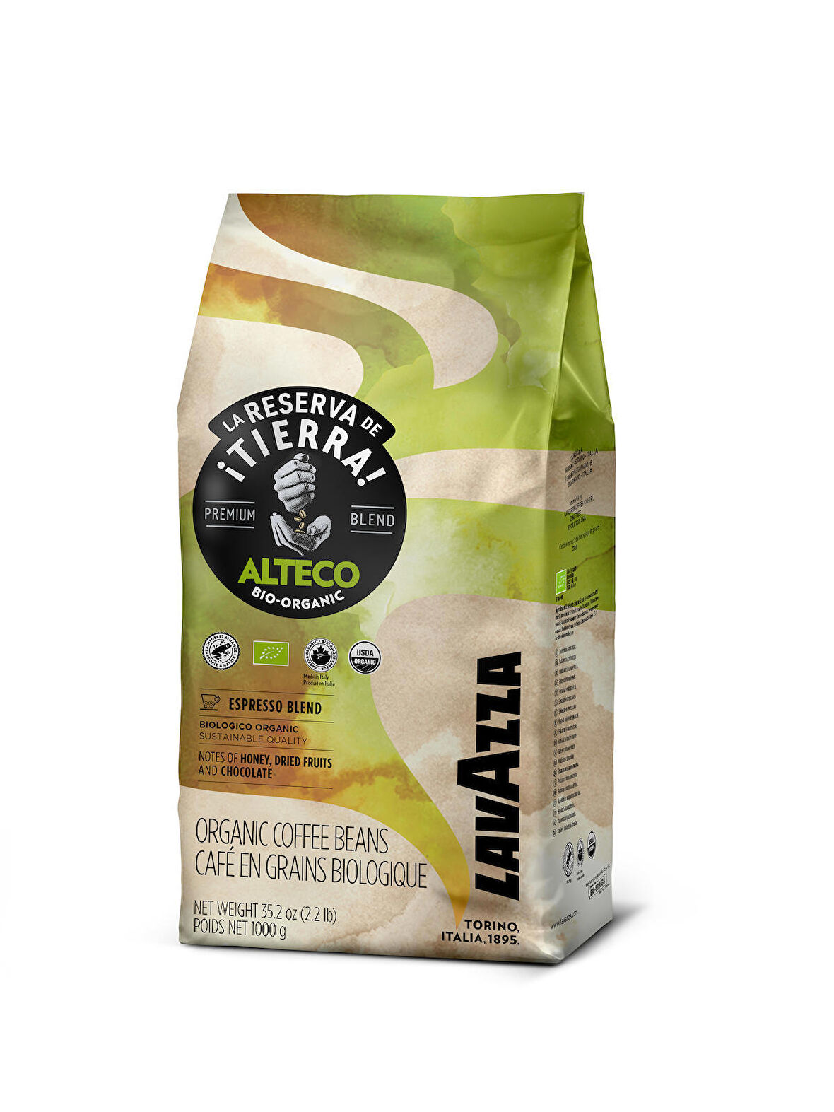 Lavazza Tierra Alteco Bio Organic Çekirdek Kahve - 1Kg