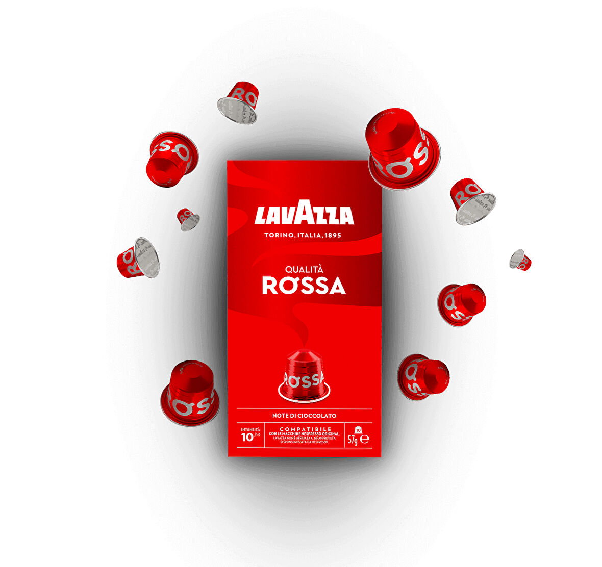 Lavazza Nespresso Uyumlu Qualita Rossa Kapsül Kahve (10 Kapsül) 