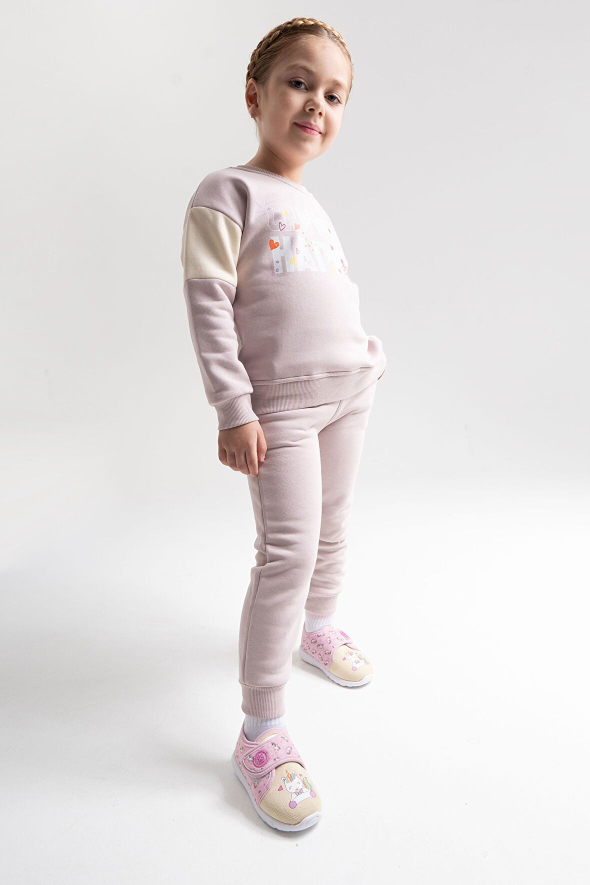 mnpc Unisex Çocuk Unicorn Anatomik Çocuk Panduf