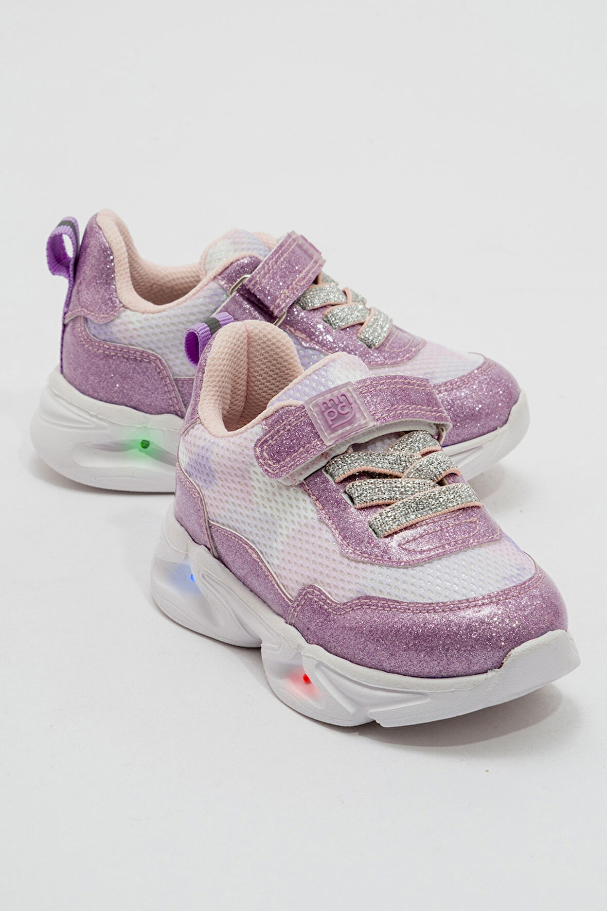 mnpc Kız Çocuk Lila Işıklı Spor Ayakkabı