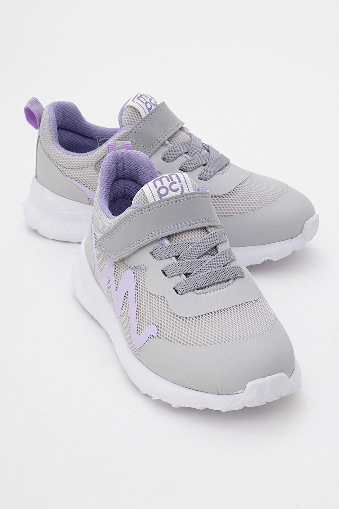 mnpc Kız Çocuk Gri Spor Ayakkabı