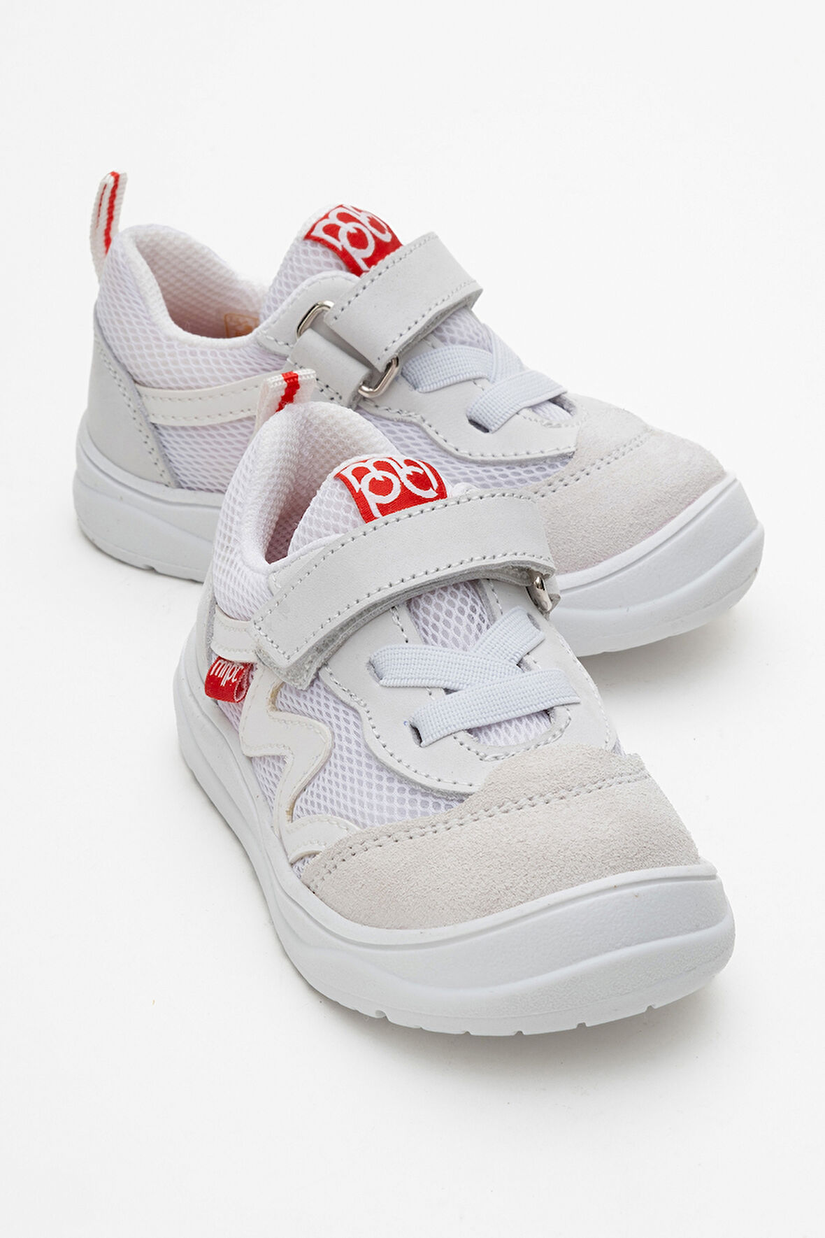 mnpc Unisex Çocuk Beyaz Günlük Spor Ayakkabı