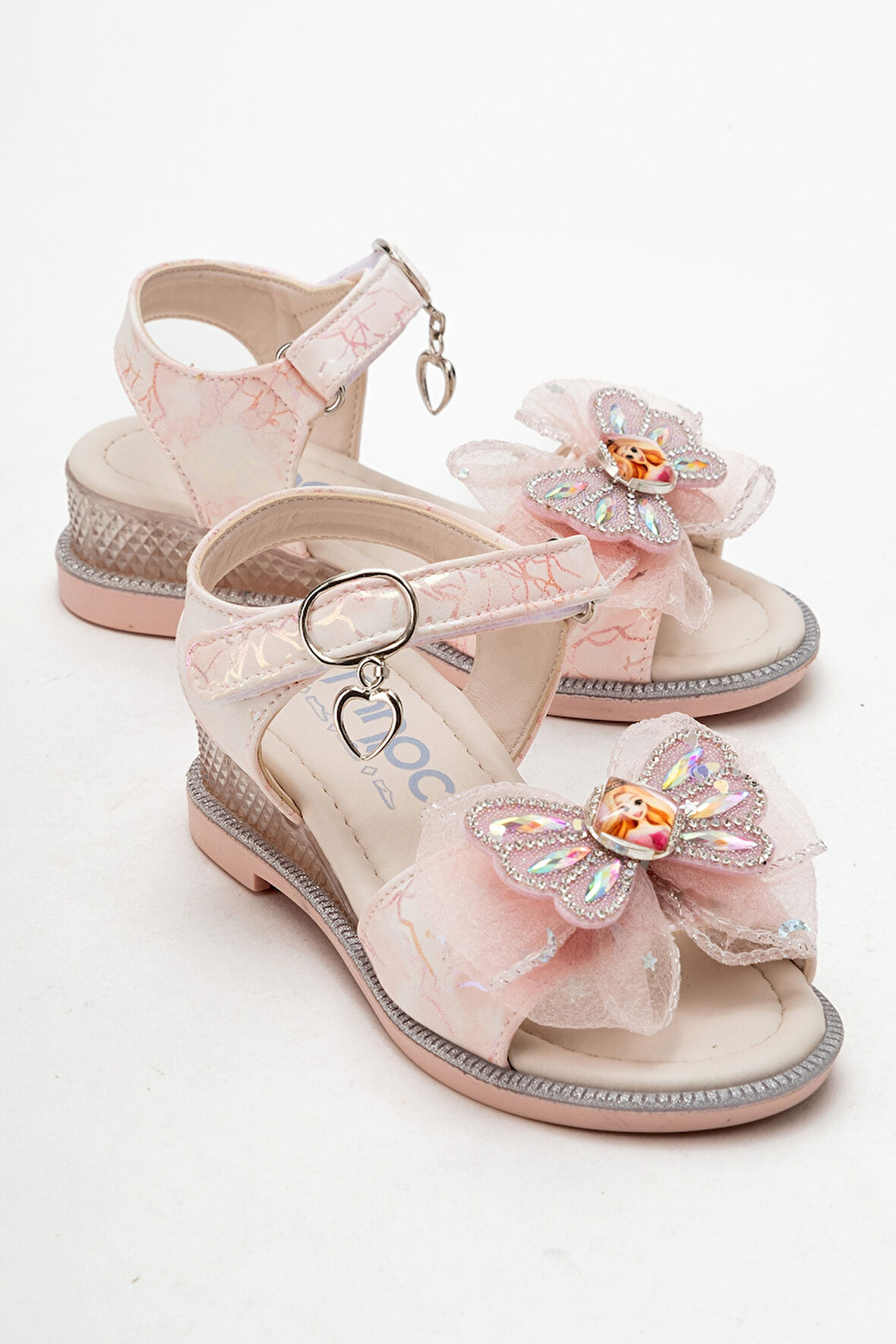 mnpc Kız Çocuk Pembe Abiye Ayakkabı 