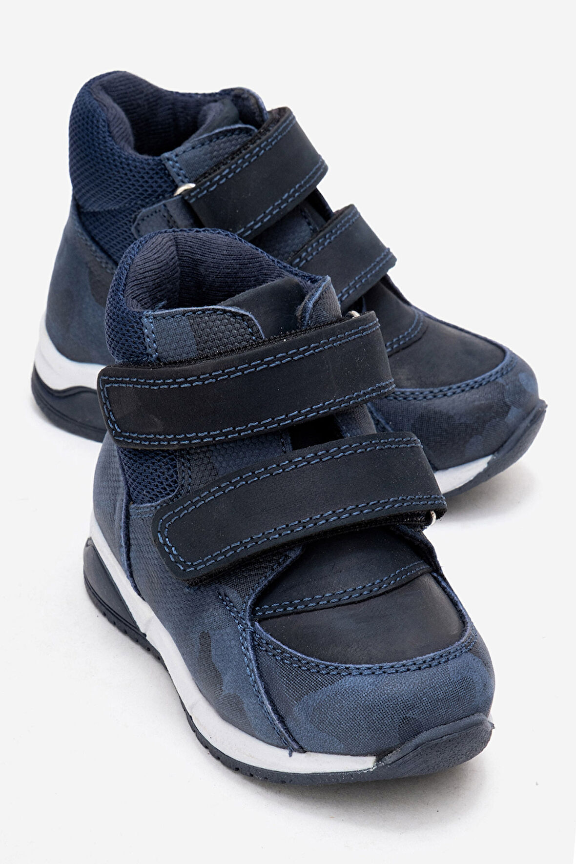 mnpc Erkek Çocuk Lacivert Hakiki Deri Suya Dayanıklı Anatomik İlk Adım Bot