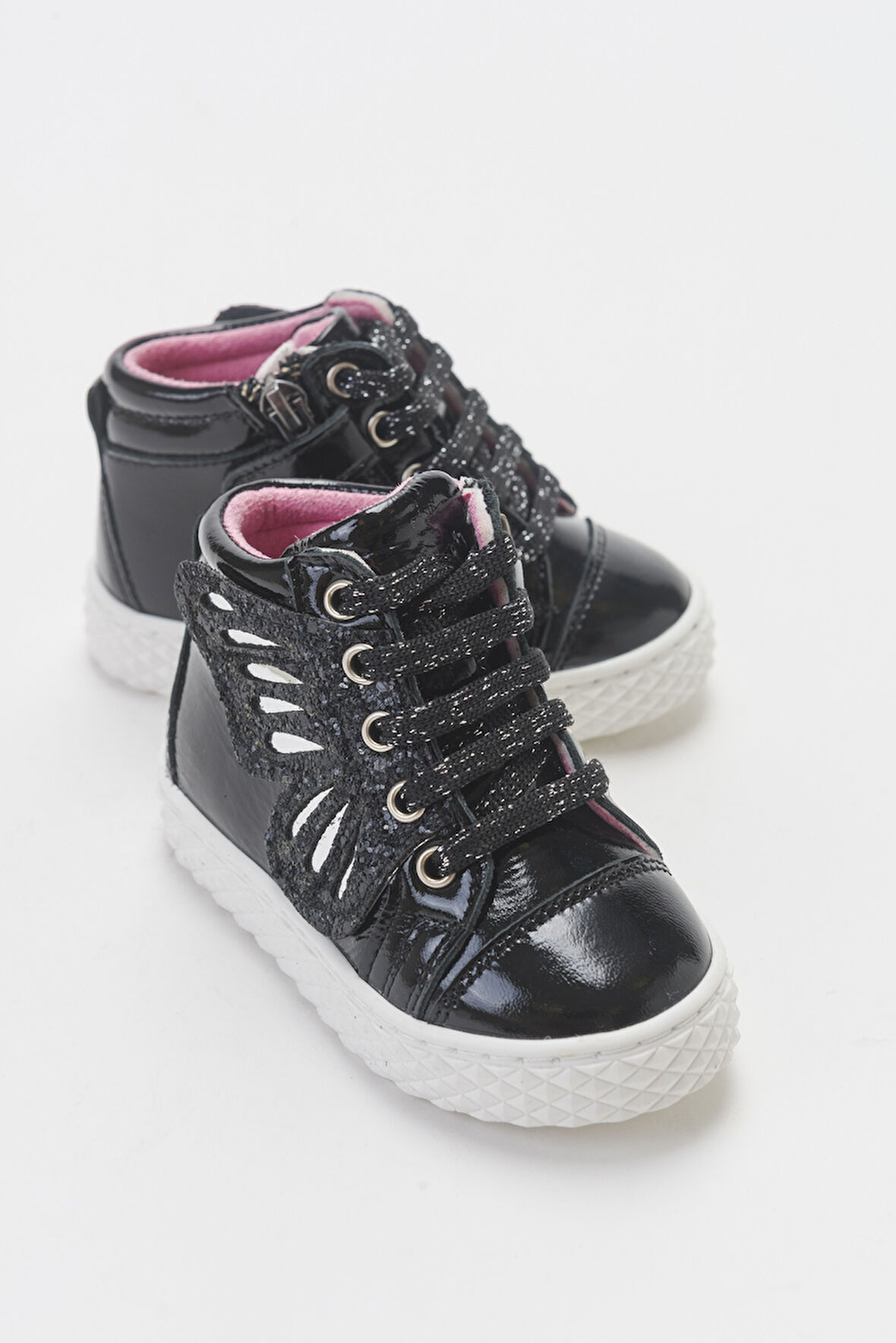 mnpc Kız Çocuk Siyah Hakiki Deri Suya Dayanıklı Anatomik İlk Adım Bot