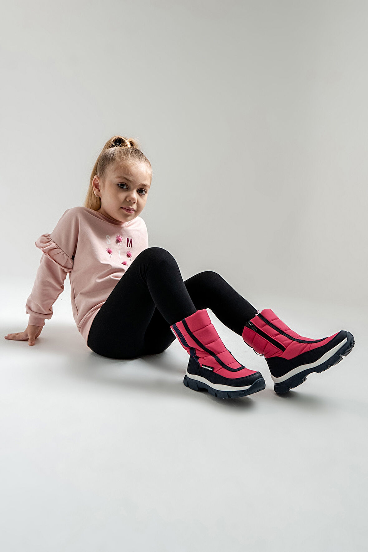 mnpc Kız Çocuk Laci-Fuşya Su Geçirmez Anatomik Günlük Bot