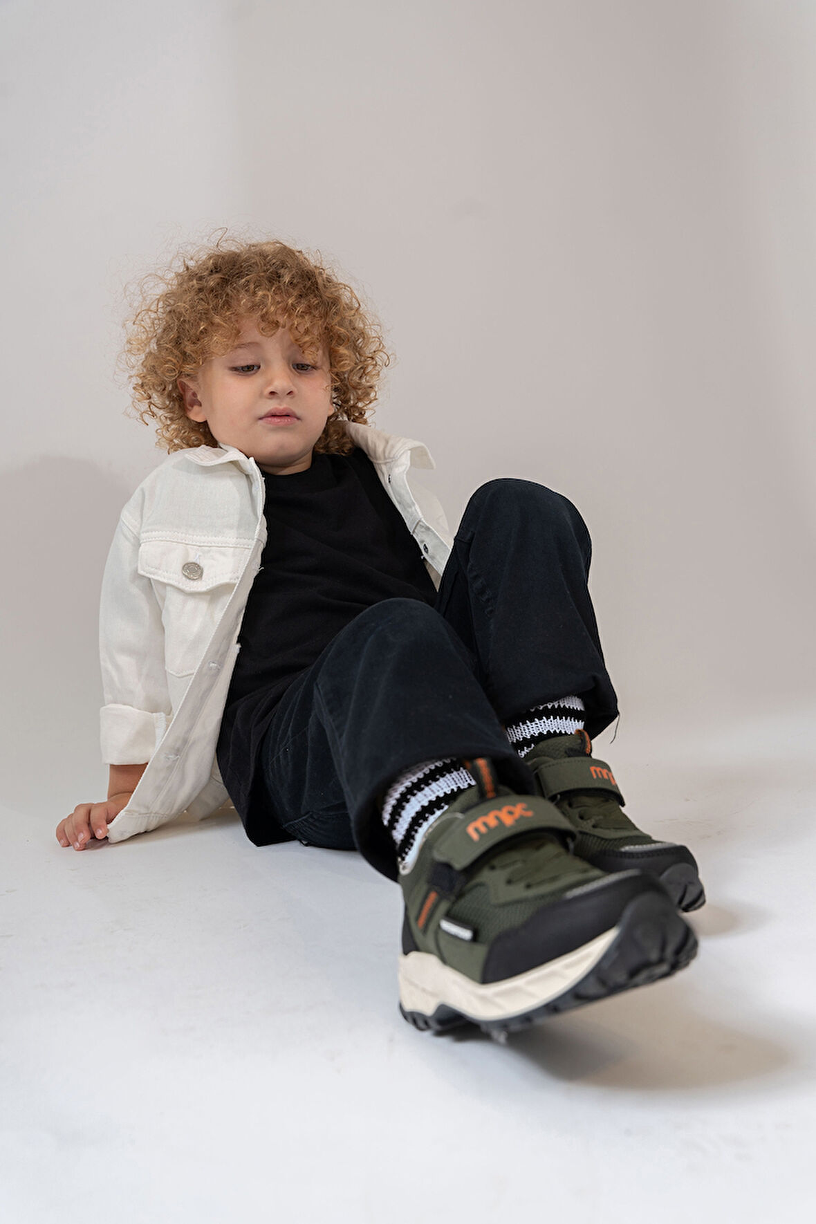 mnpc Erkek Çocuk Haki Su Geçirmez Anatomik Ayakkabı