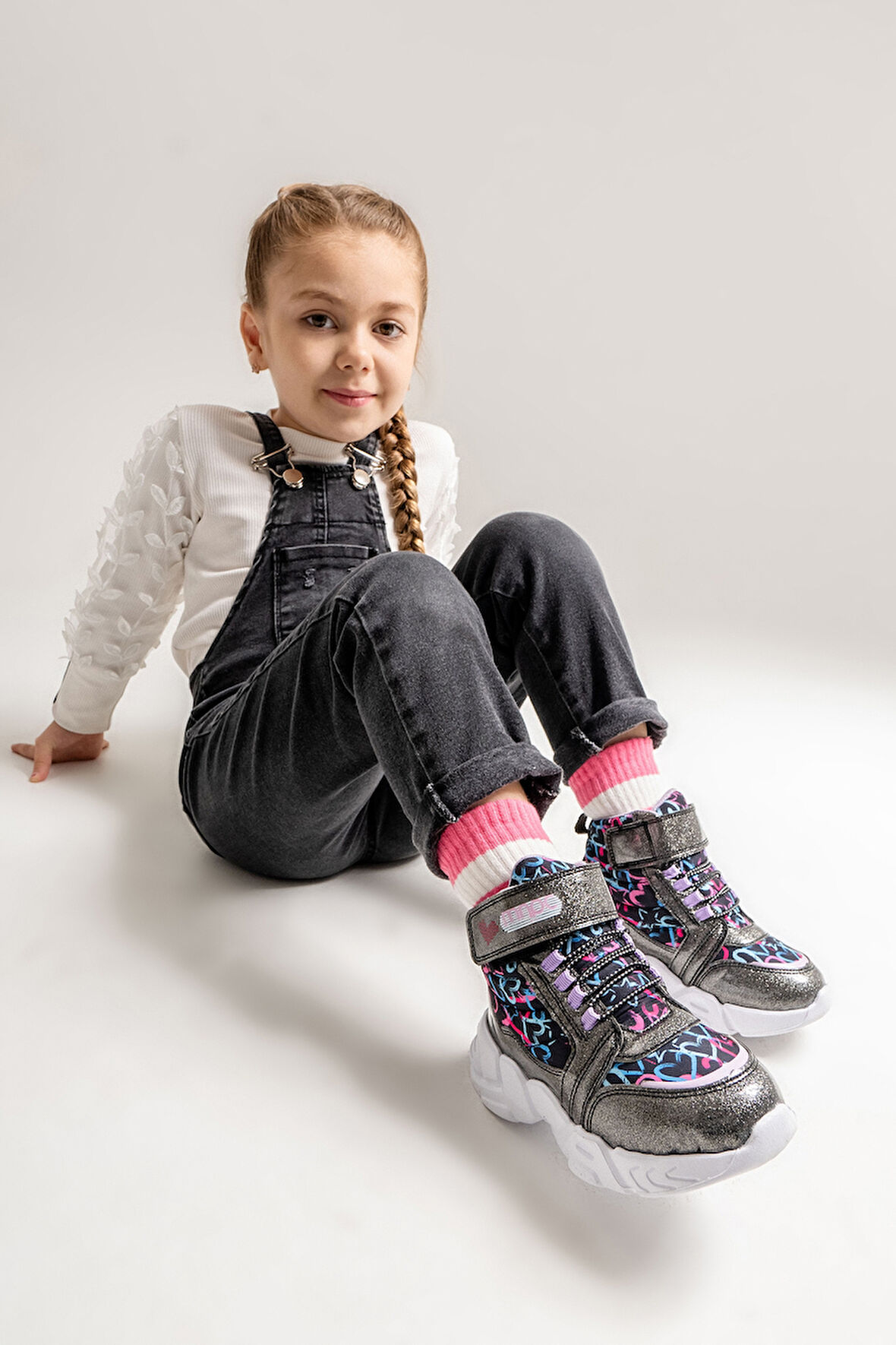 mnpc Kız Çocuk Platin Suya Dayanıklı Anatomik Günlük Bot