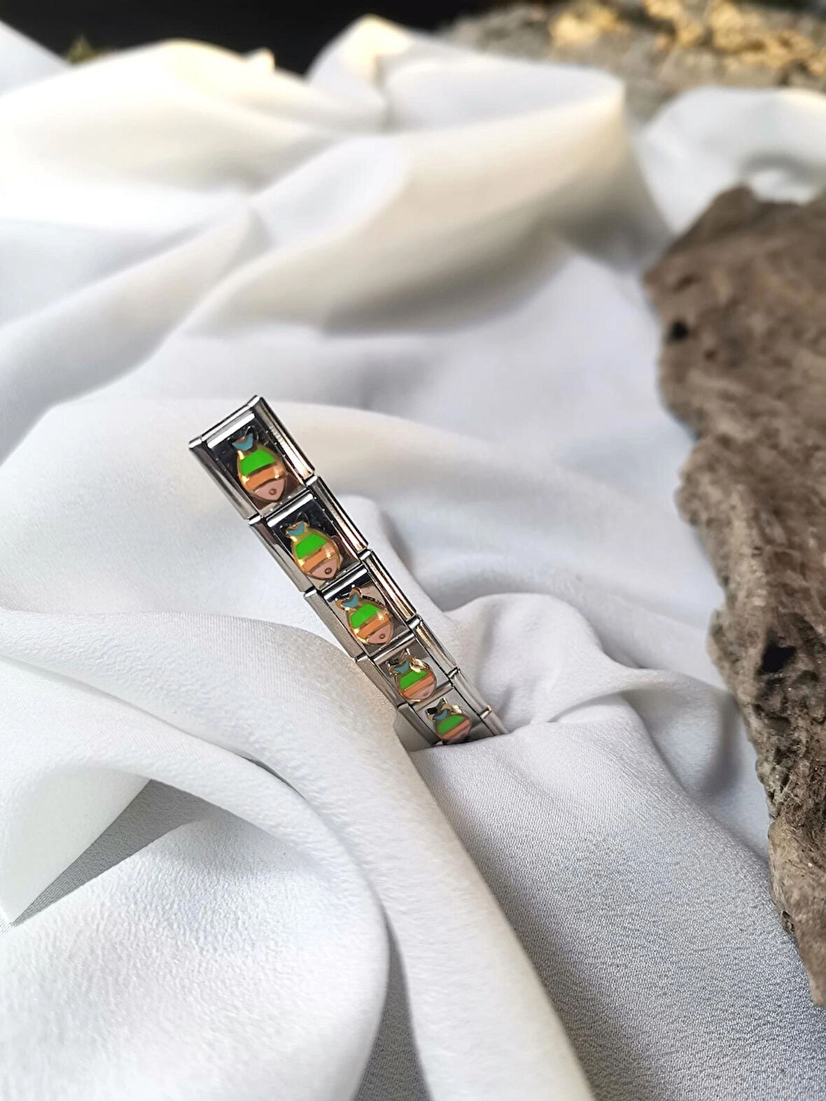 Luna Jewelry Ocean Breeze 316L Çelik  Nomination Charm