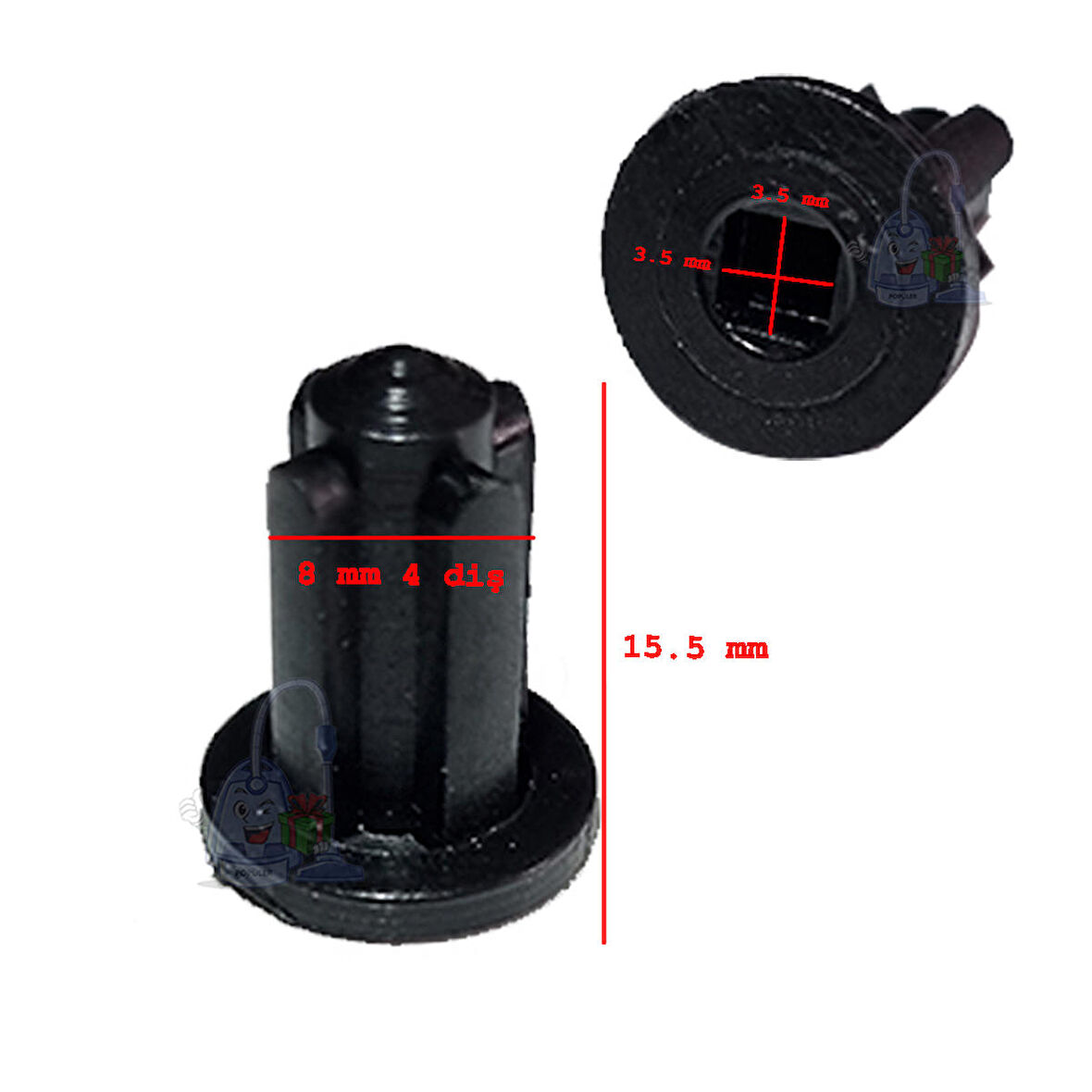 HOMEND HANDMAİD 1909 BLENDER  HAZNE KAPAGI KAVRAMA (KAPLİN) Uyumlu