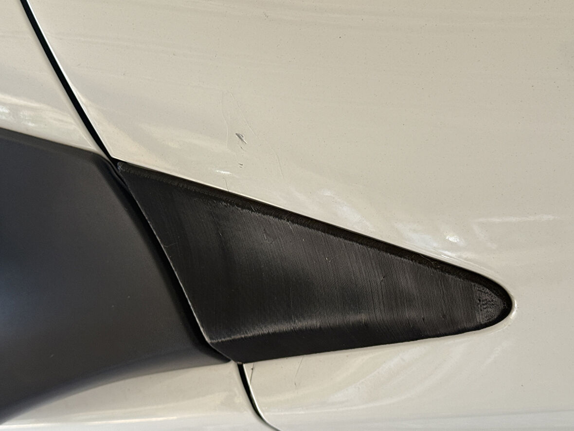 Renault Zoe 12 -21 Ayna Üçgeni Bakaliti Siyah