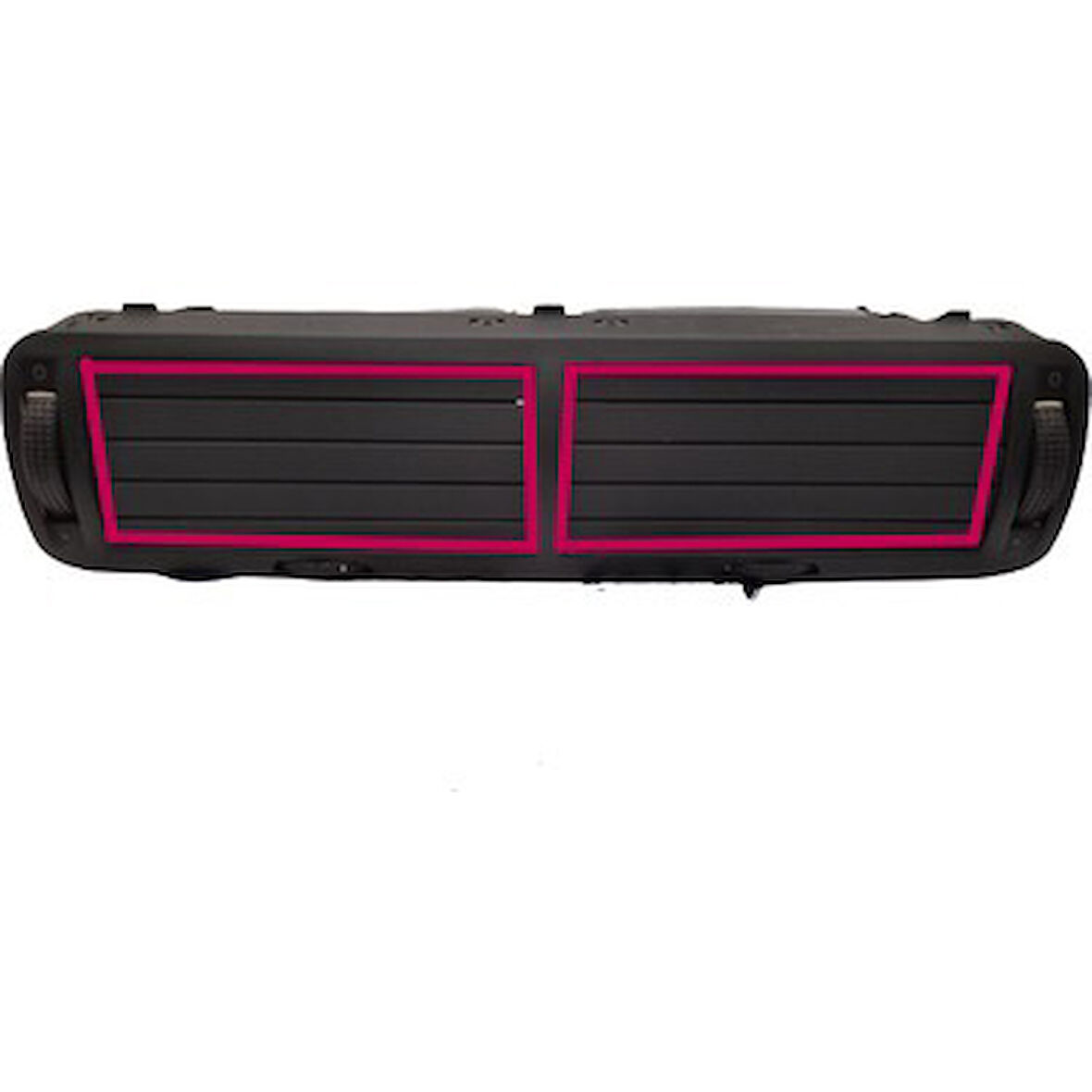 Volkswagen Passat B5 B5.5 Havalandırma Çubukları Izgaraları 4 Adet Siyah