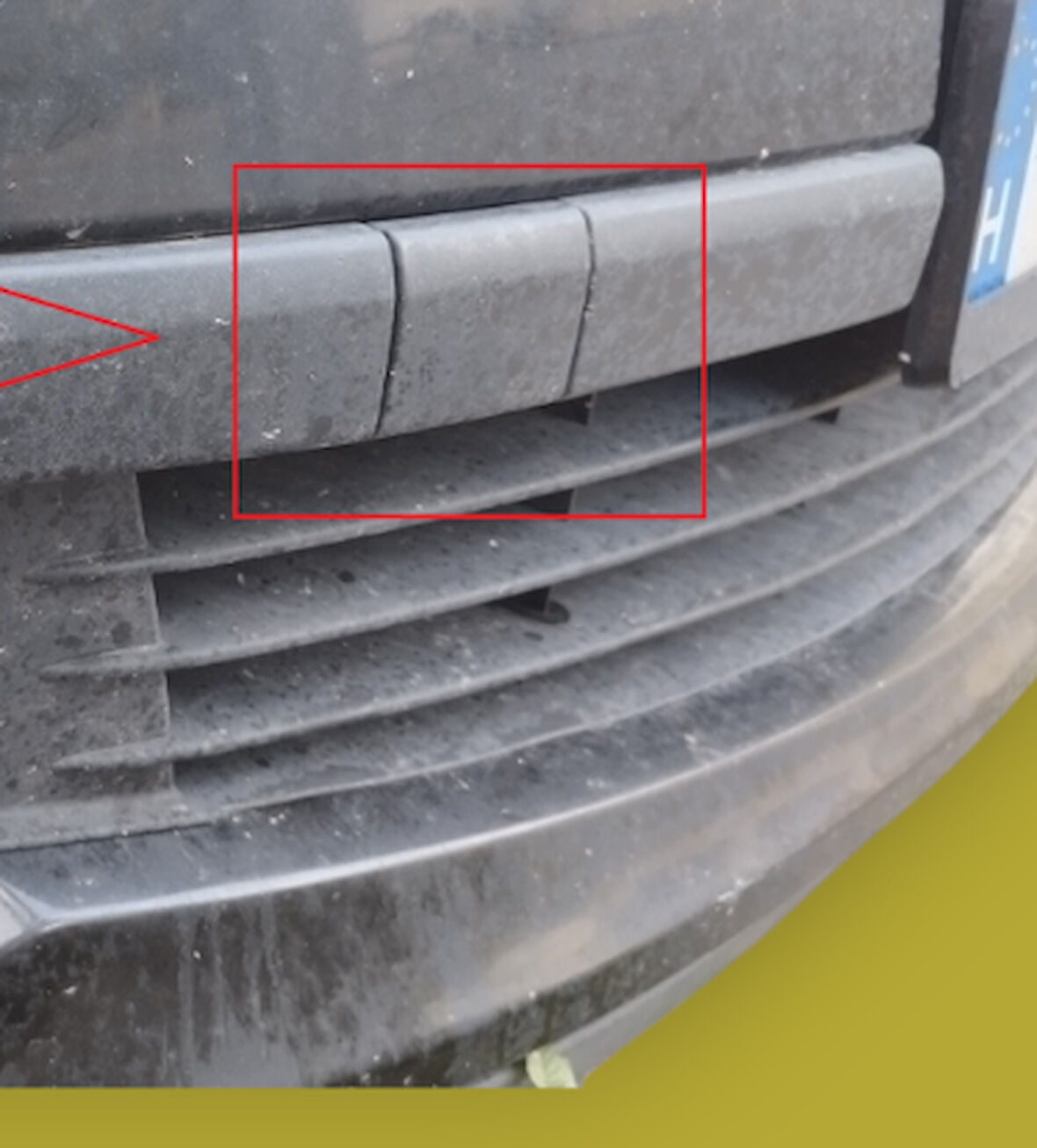 Renault Clio 3 Çeki Demiri Kapağı Ön