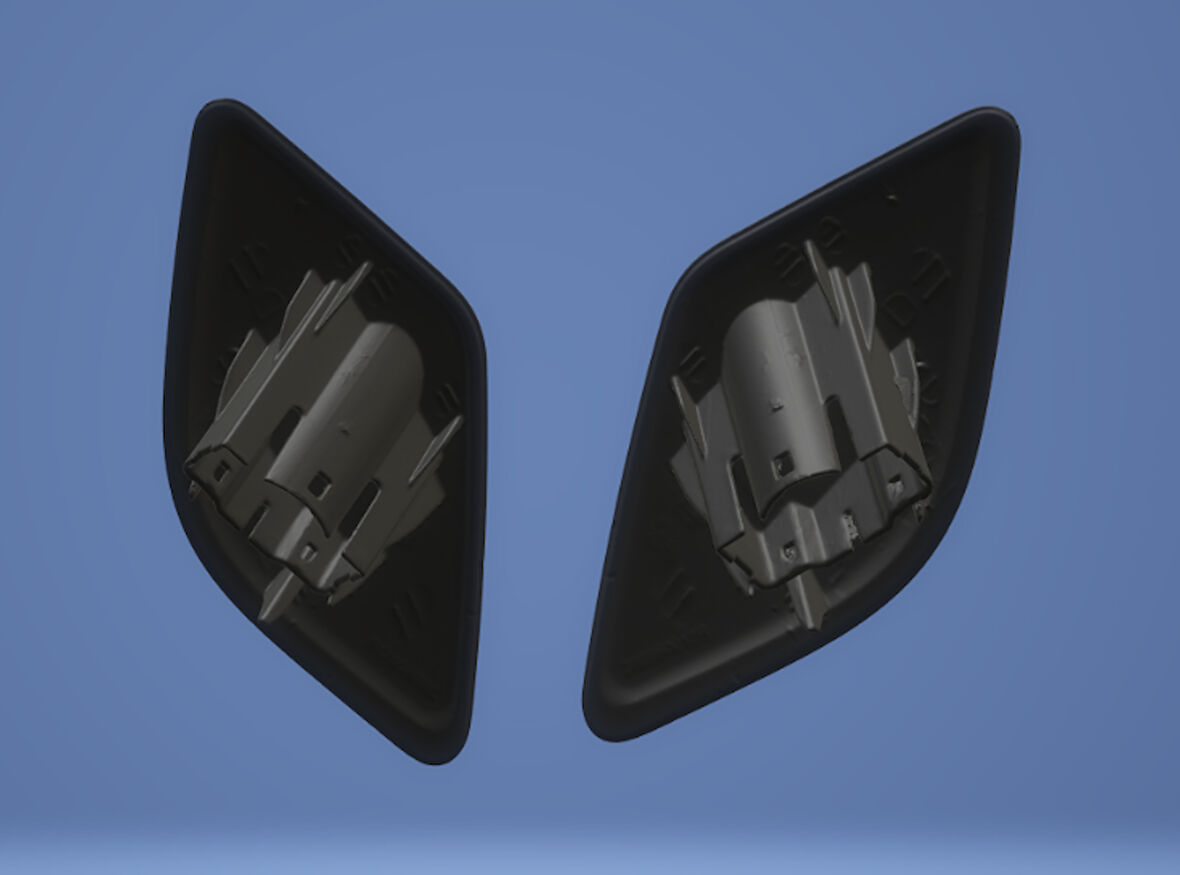 Renault Megane 3 Far Yıkama Kapağı Set 286960015r