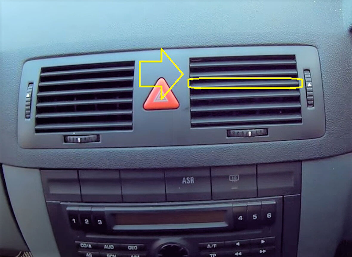 Skoda Octavia Fabia Havalandırma Izgarası Çıtası