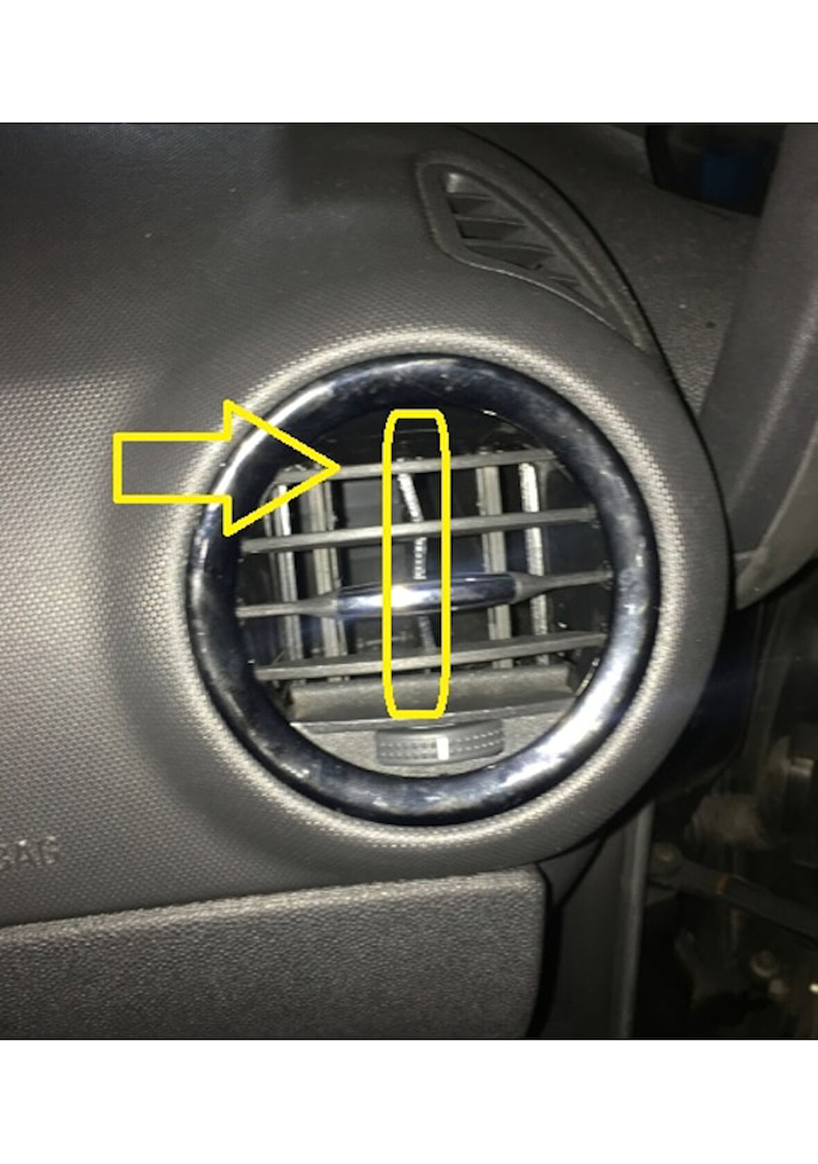 Opel Corsa D Havalandırma Izgarası Yönlendirme Kanatları 3 Adet