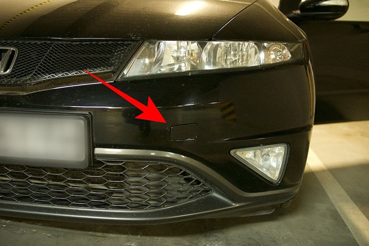 Honda Civic 8.nesil Çeki Demiri Kapağı