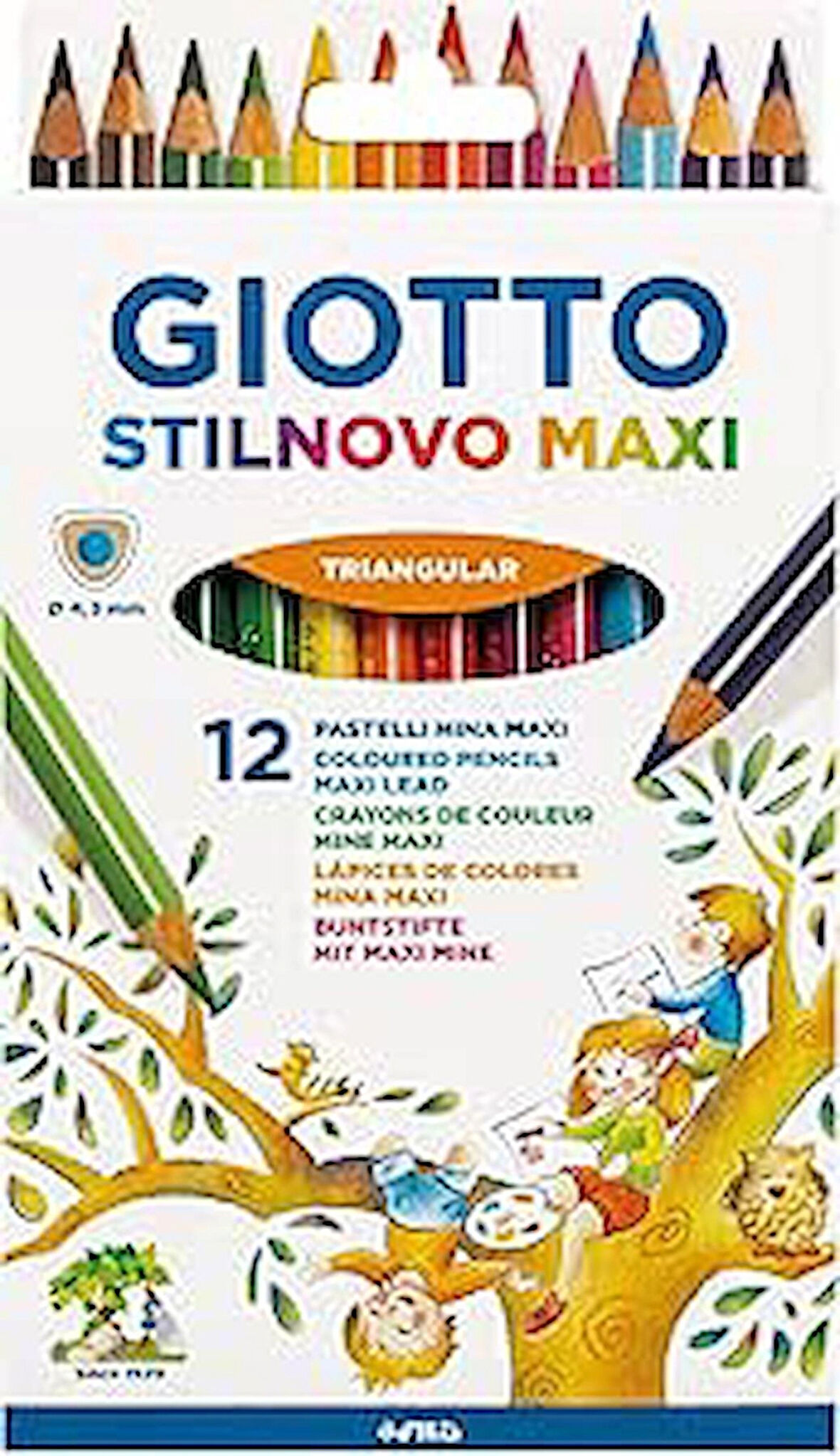 GIOTTO STILNOVO MAXI 12 COLOURS