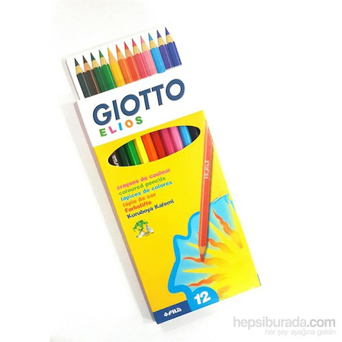 Kuru Boya Giotto 12 Li