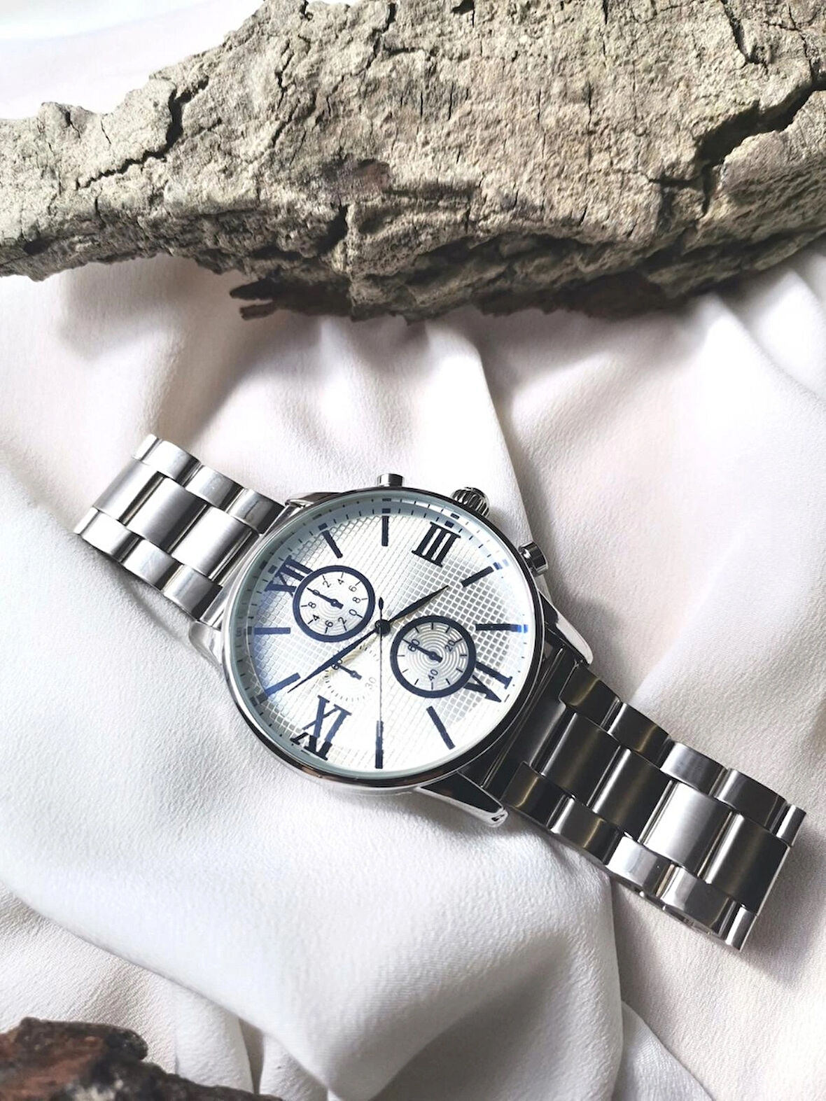 Luna Jewelry Zenith Valor Erkek Çelik Kordon Kol Saati