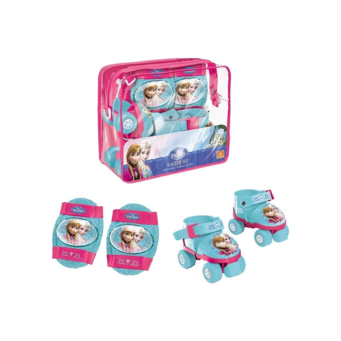 Frozen 4 Teker Paten Set İlk Adım Alıştırma Patenim