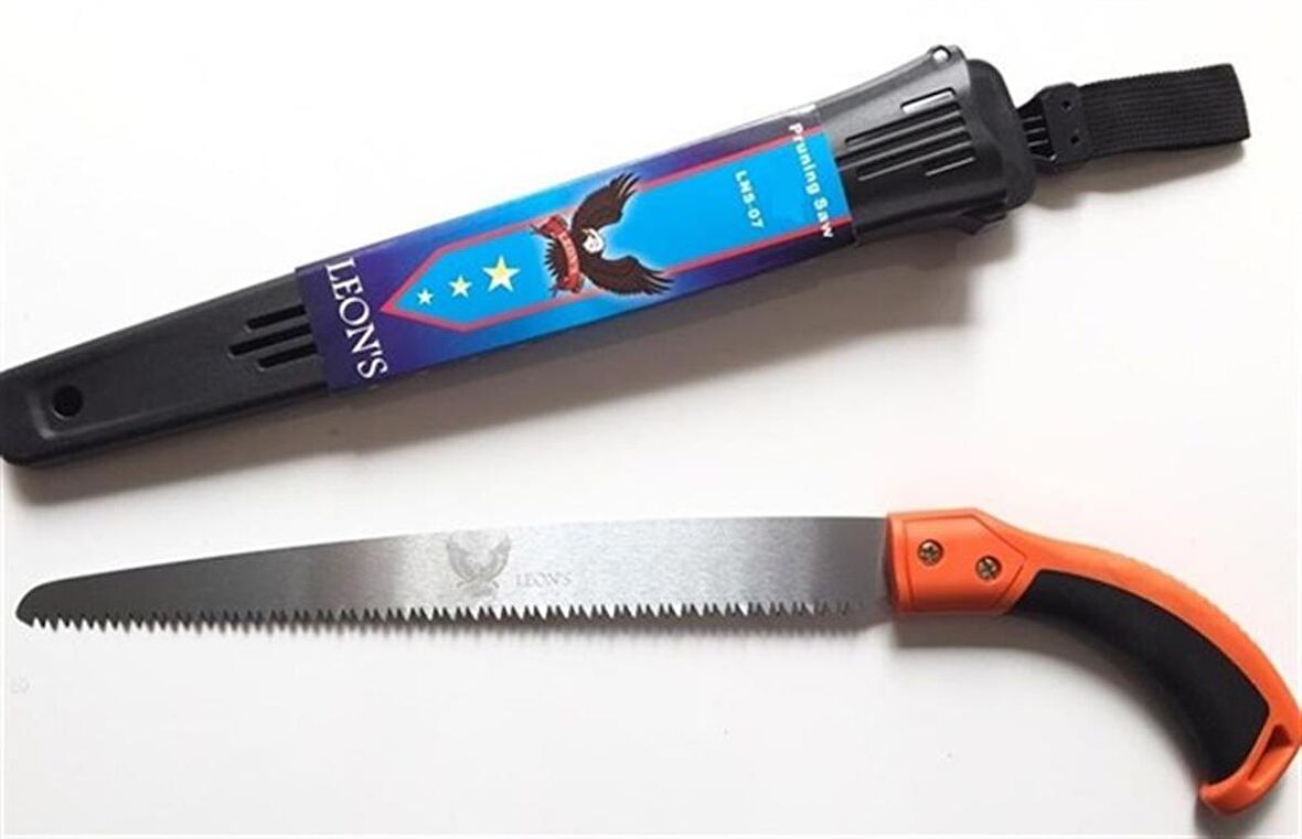 LEONS 250 MM KILIFLI KURTDİŞİ BUDAMA TESTERESİ