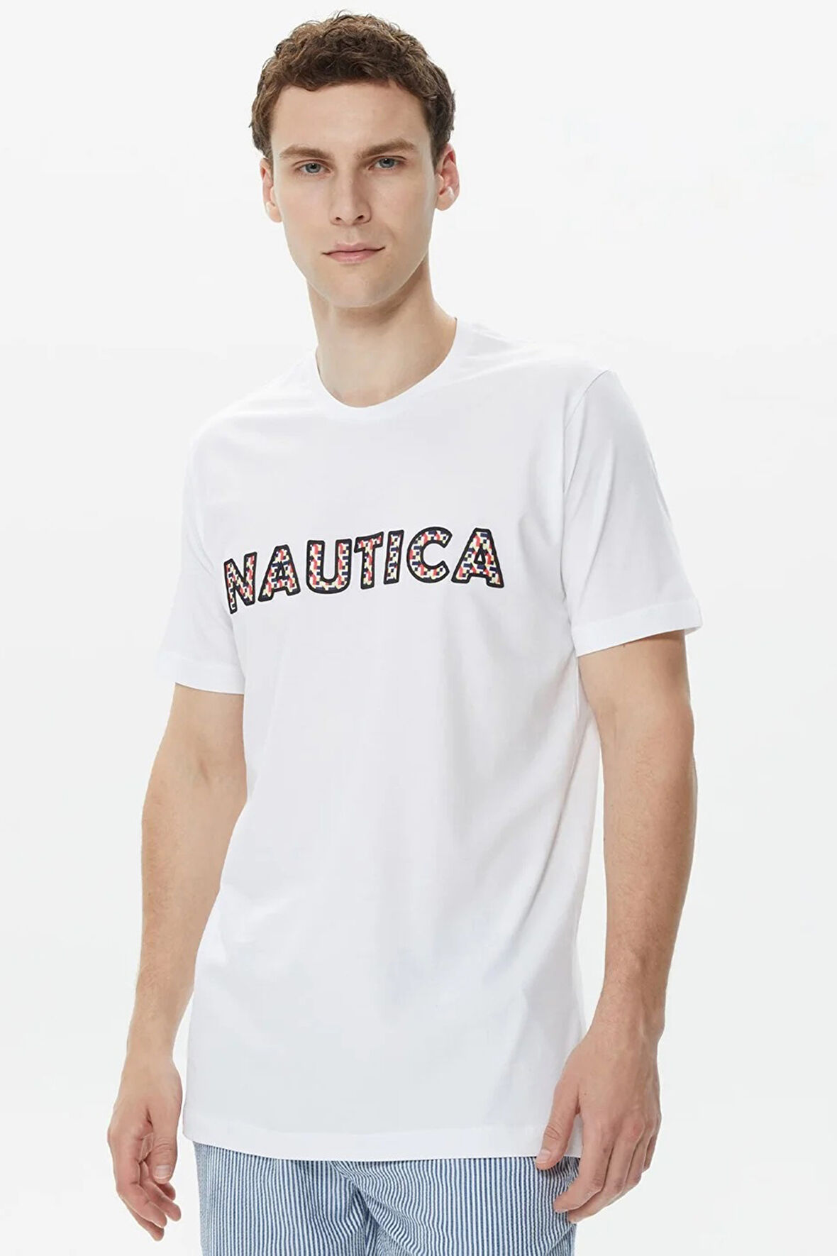 Nautica Erkek T Shirt V35412T 1BW