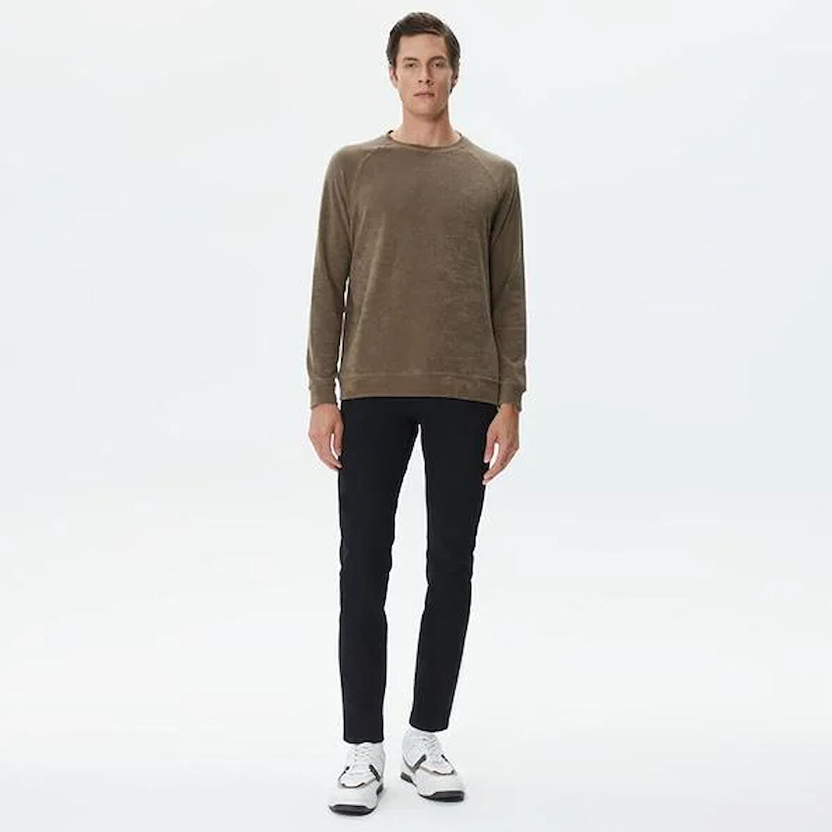 Erkek Slim Fit Pantolon - Siyah | 40