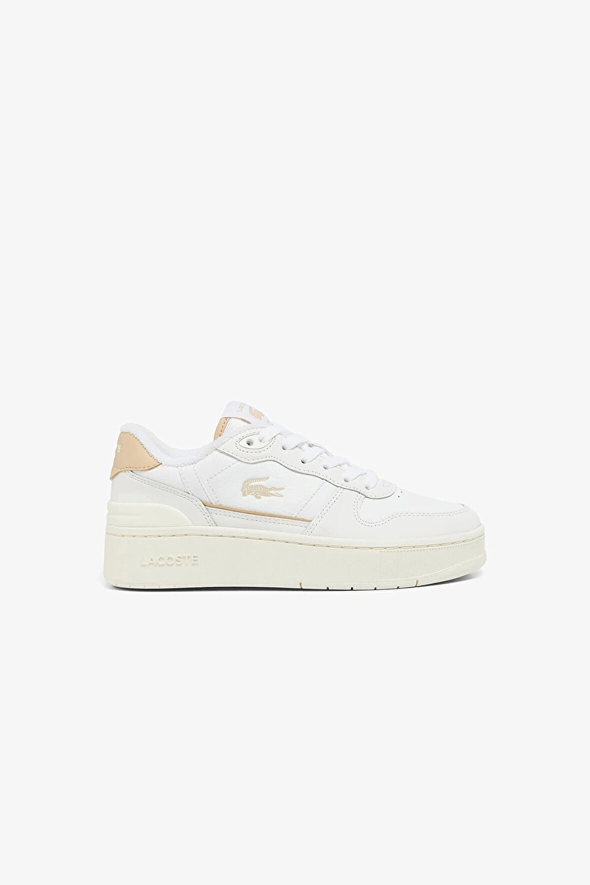 Lacoste Kadın  T-Clip Platform  Beyaz Sneaker