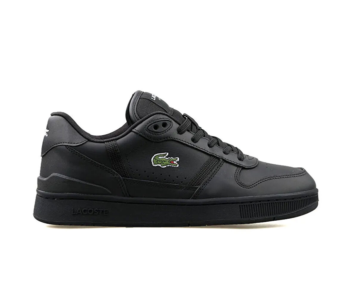 Lacoste T Clip Leather Erkek Günlük Ayakkabı 748SMA0031T-02H Siyah