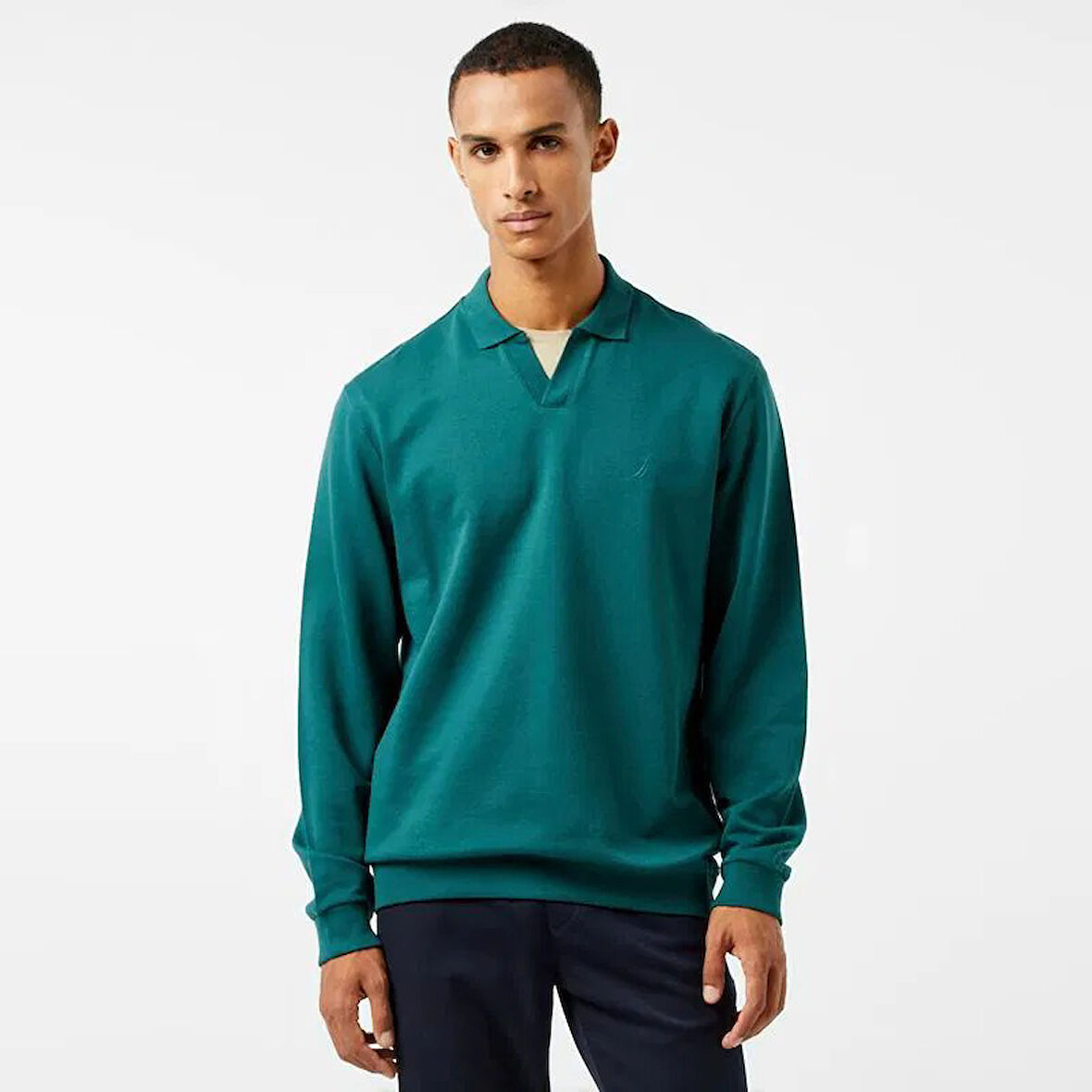 Nautica Erkek Polo Sweatshirt K47309T