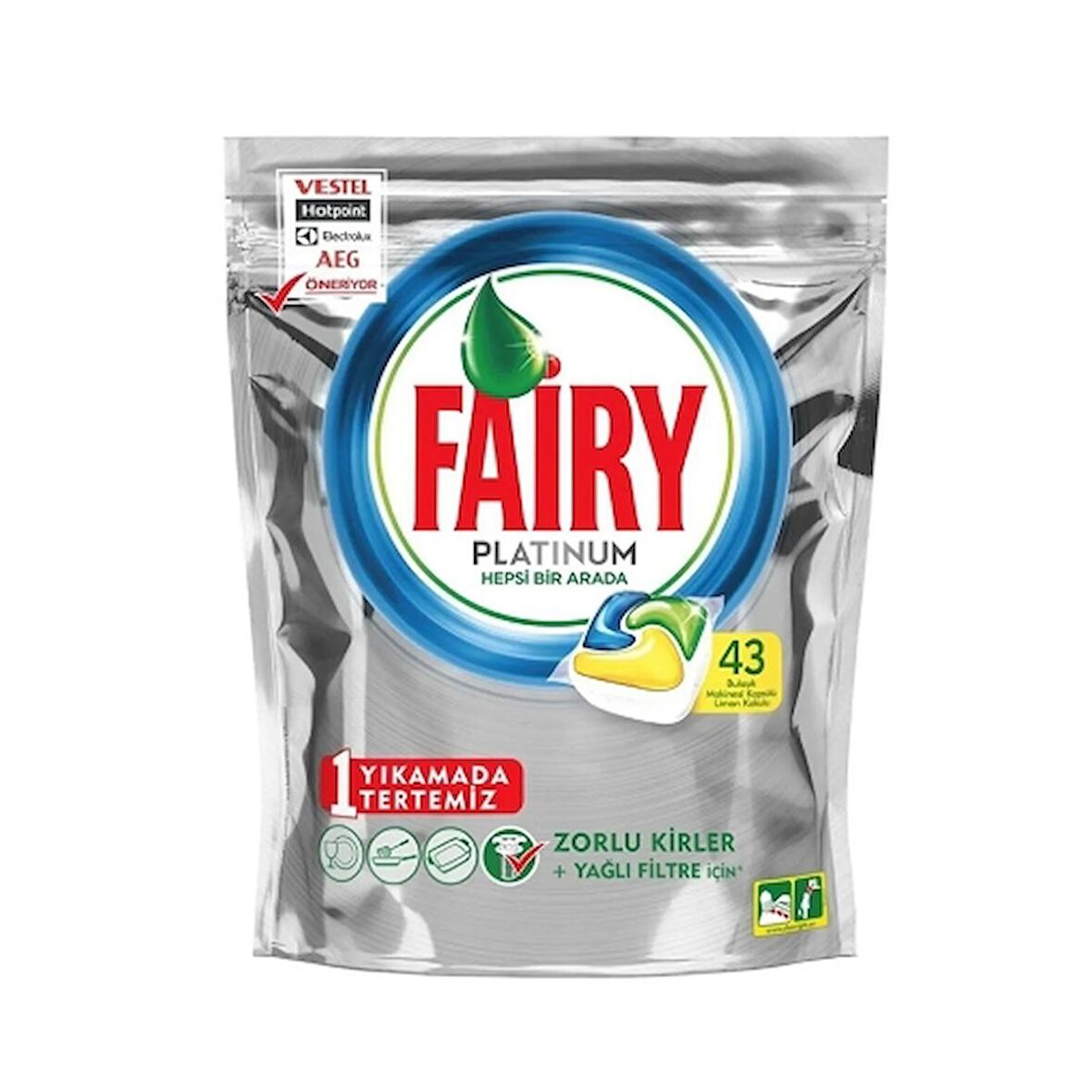 Fairy Tablet Platinum 43'lü (6'lı)