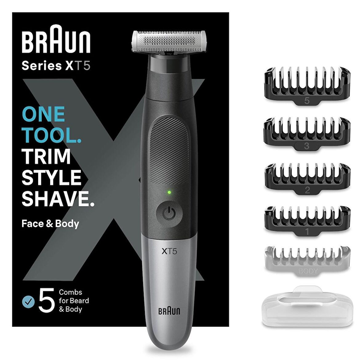 Braun Series X XT 5100 Sakal Şekillendirme ve Tıraş Makinesi