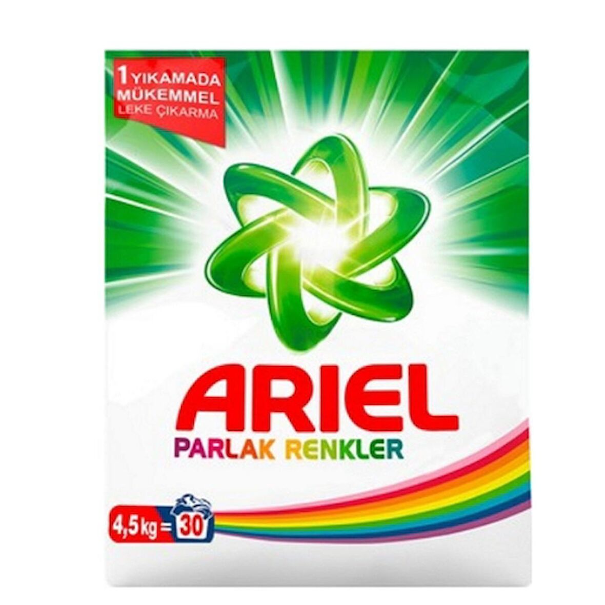 Ariel Matik 4 Kg. Parlak Renkler ( toz deterjan ) (6'lı)