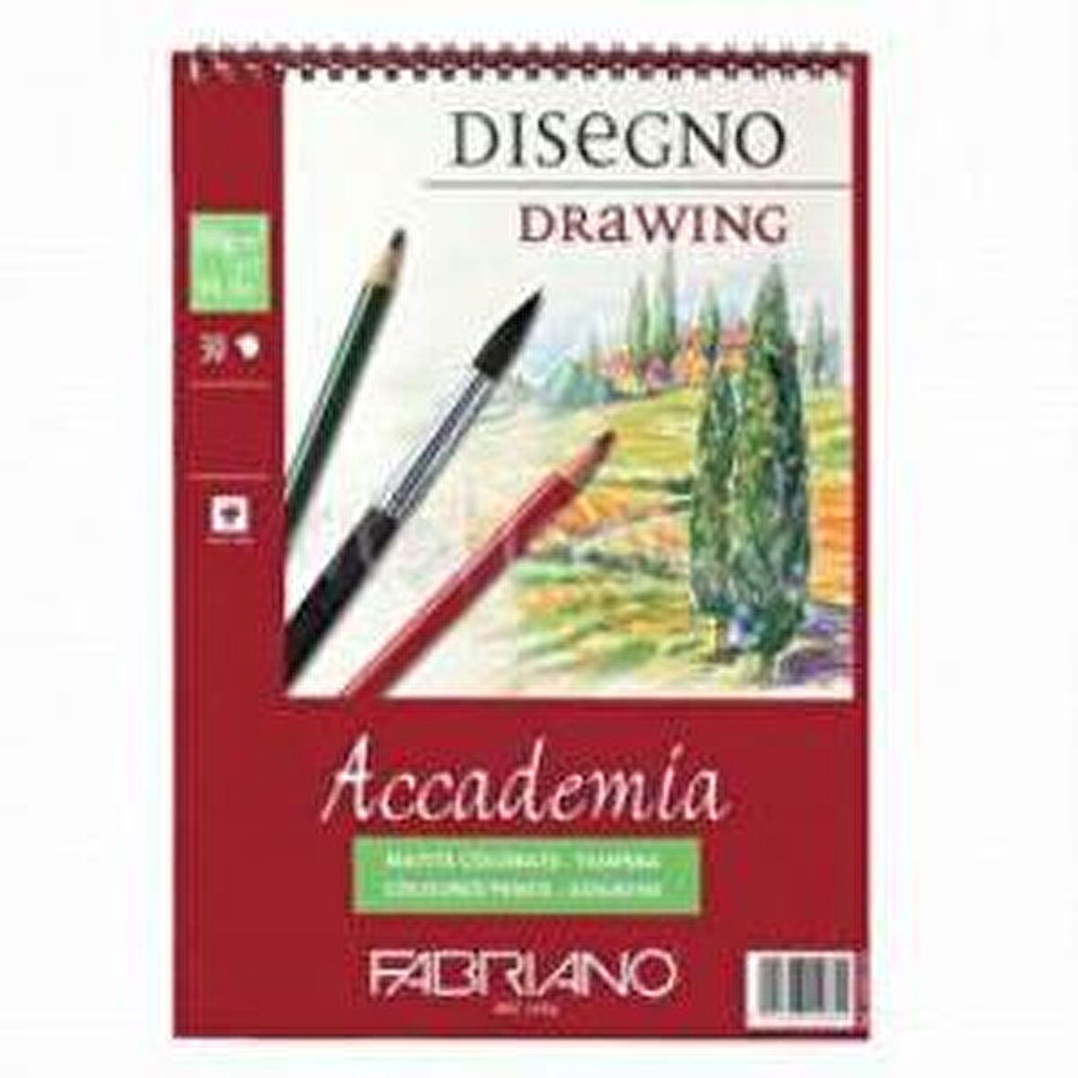 Fabriano Accademia Drawing Eskiz Blok Spiralli A5 200g 30 Yaprak