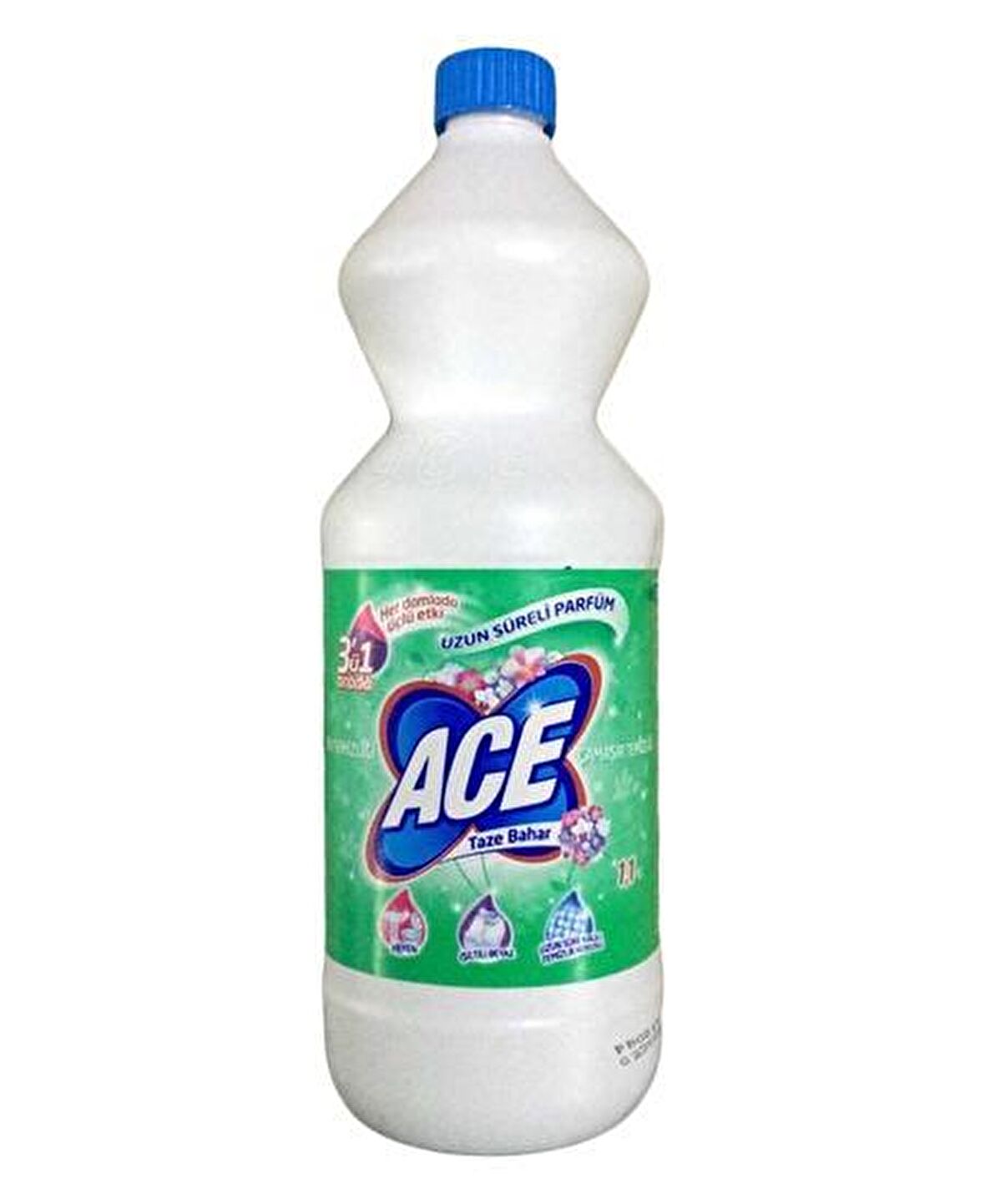 Ace 3'ü bir arada Normal Sıvı Çamaşır Suyu 1 lt