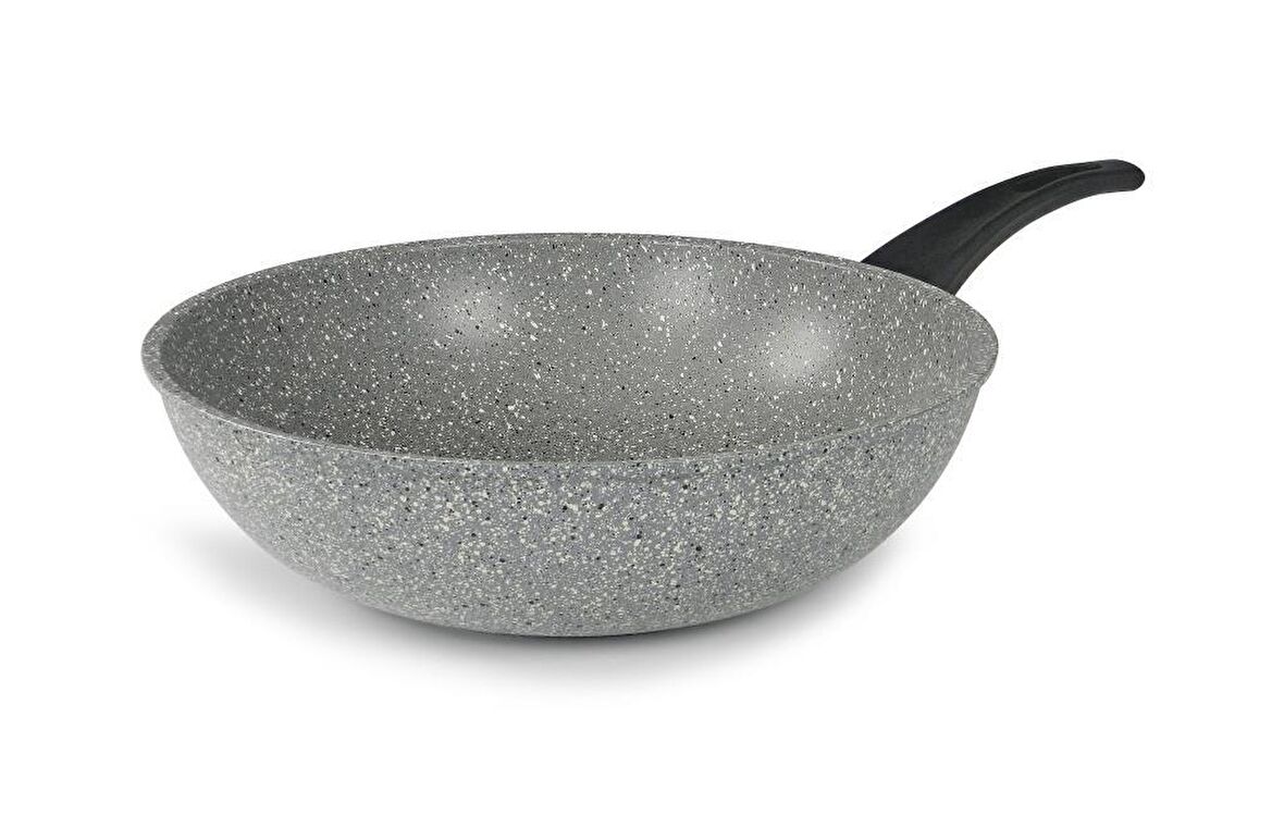 Flonal Duiwo03230 Dura İndüksiyon İtalyan Wok Tava 32cm