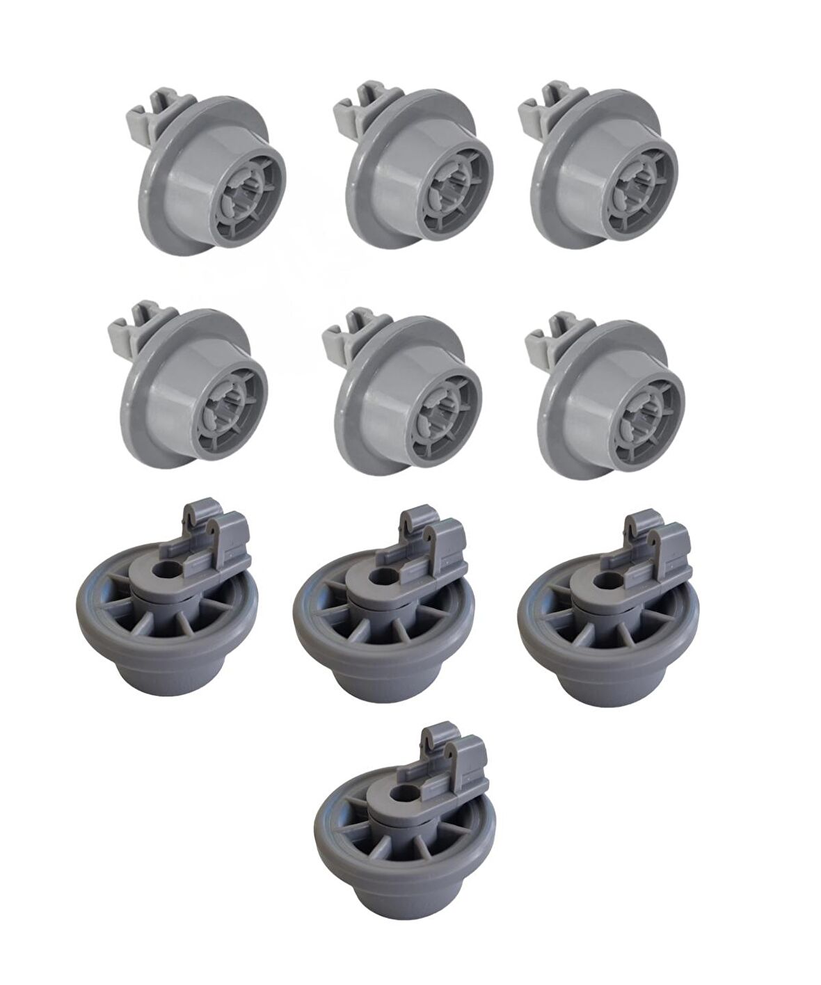Bosch Bulaşık Makinesi Uyumlu Yeni Model Alt Sepet Tekeri 611475 10 Adet