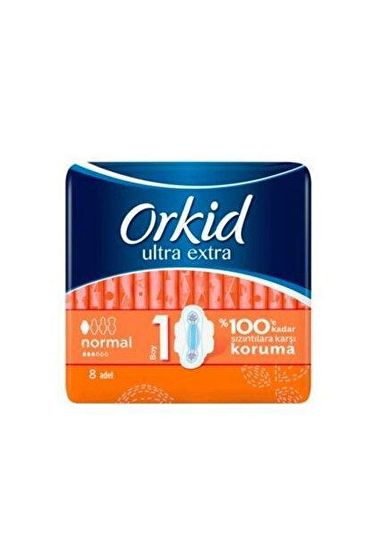 Orkid Ultra Normal (Boy 1) 8 adet Hijyenik Ped