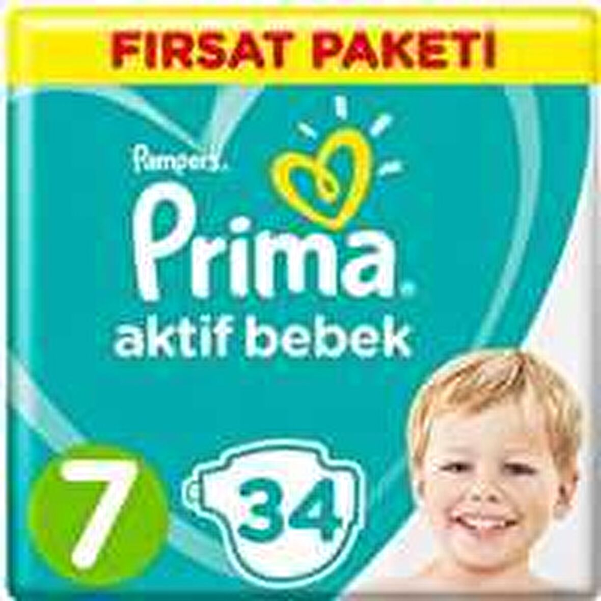 Prima Bebek Bezi Aktif Bebek 7 Numara 34