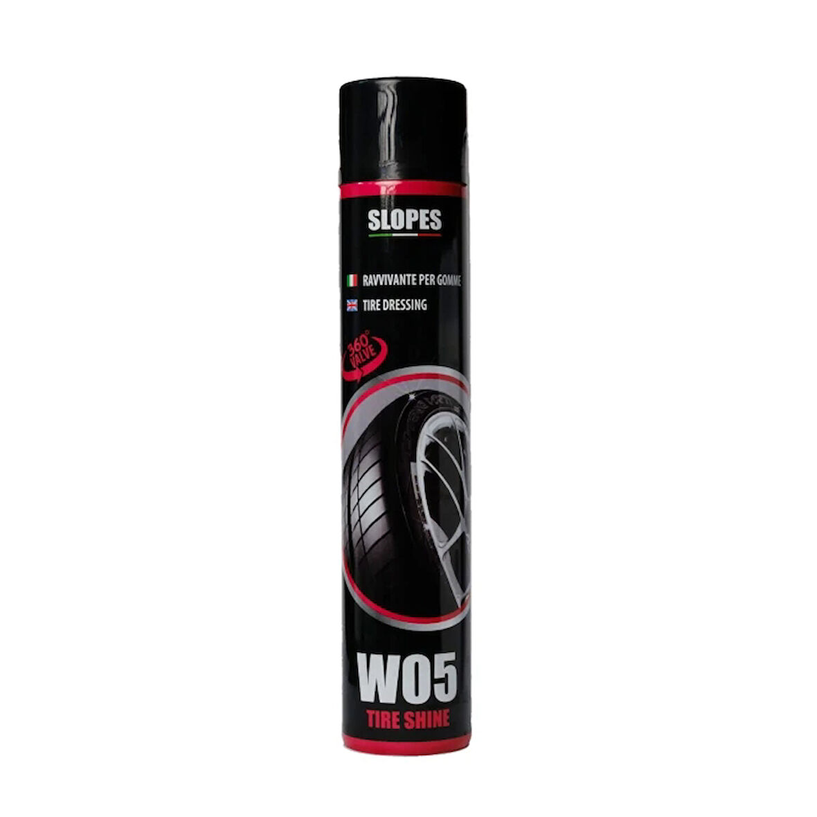 Slopes W05 Tyre Shine Lastik Parlatıcı Sprey Aerosol 500 ML