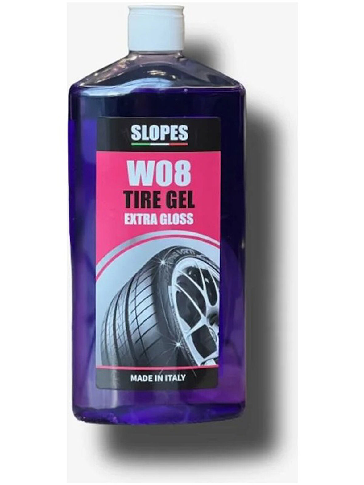 SLOPES W08 Tyre Gel Lastik Parlatıcı Jel 500ML.