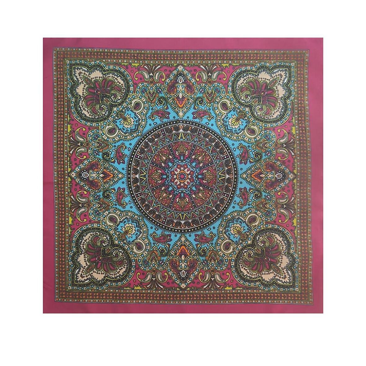 BHANDANA Mandala Kiraz Kare Bandana