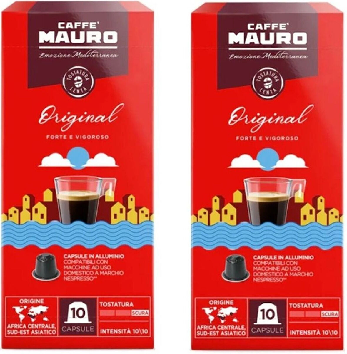 Caffe Mauro Original Nespresso Kapsül Kahve 20 kapsul