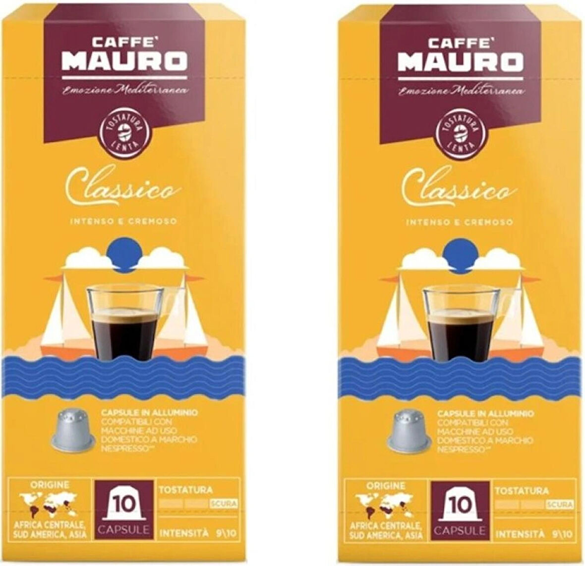 Caffe Mauro Classico Nespresso Kapsül Kahve 20 kapsul
