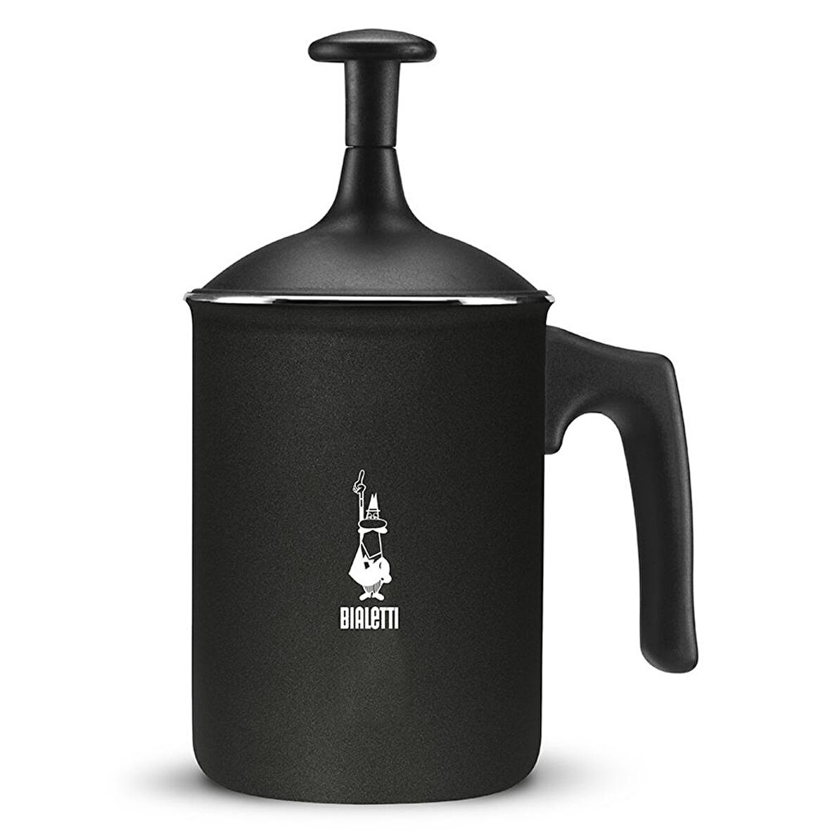 Bialetti Tutto Crema Siyah Süt Köpürtücü Frother 330 ml 00AGR395