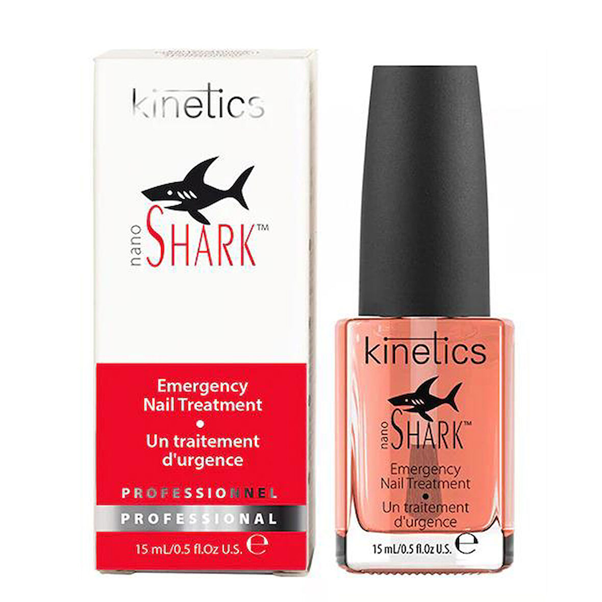 Kinetics Nano Shark Red Tırnak Güçlendirici Bakım Serumu 15ml