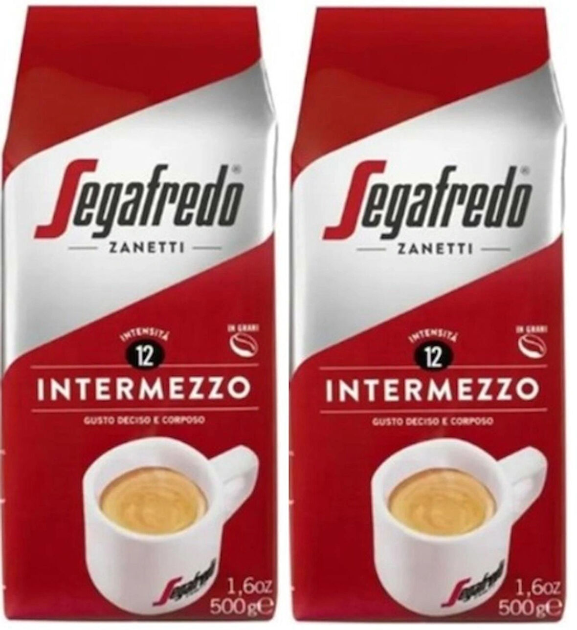 Segafredo Zanetti Intermezzo Çekirdek Kahve 1 kg ( 500 gr x 2)